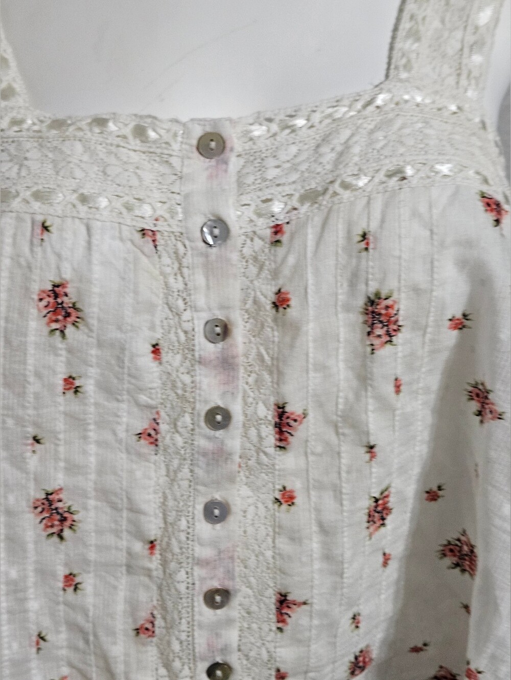 LOVESHACKFANCY Daisy top size M - Picture 3 of 10